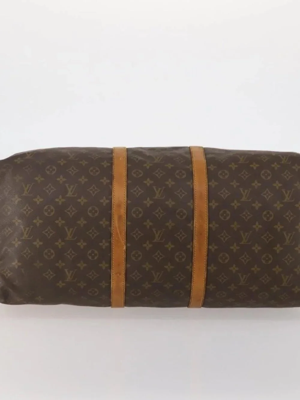 LOUIS VUITTON Monogram Keepall Bandouliere 60 Boston Bag M41412 LV Auth 187517